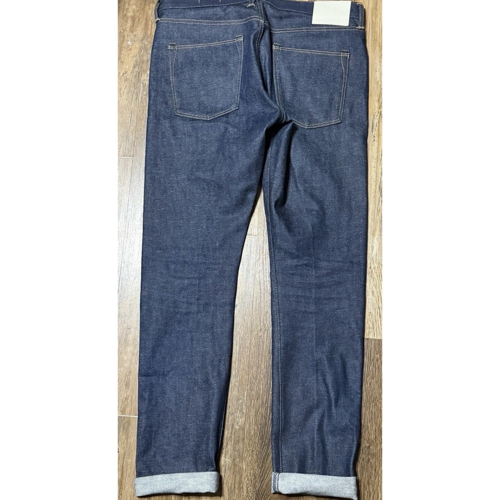 Hiroshi Kato Jeans Men's The Scissors Slim Taper Raw Selvedge Size 34 - Picture 2 of 5